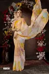 Gunakshi By Vallabhi Moss Georgette Printed Sarees Suppliers In India